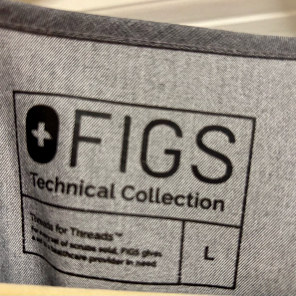 Figs Gray Scrub Set, Technical Collection - image 4